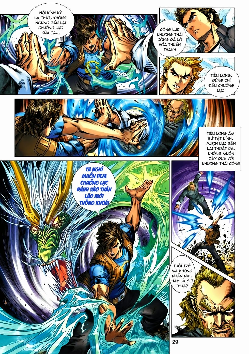 Truyện Tranh Tân Tác Long Hổ Môn trang 4