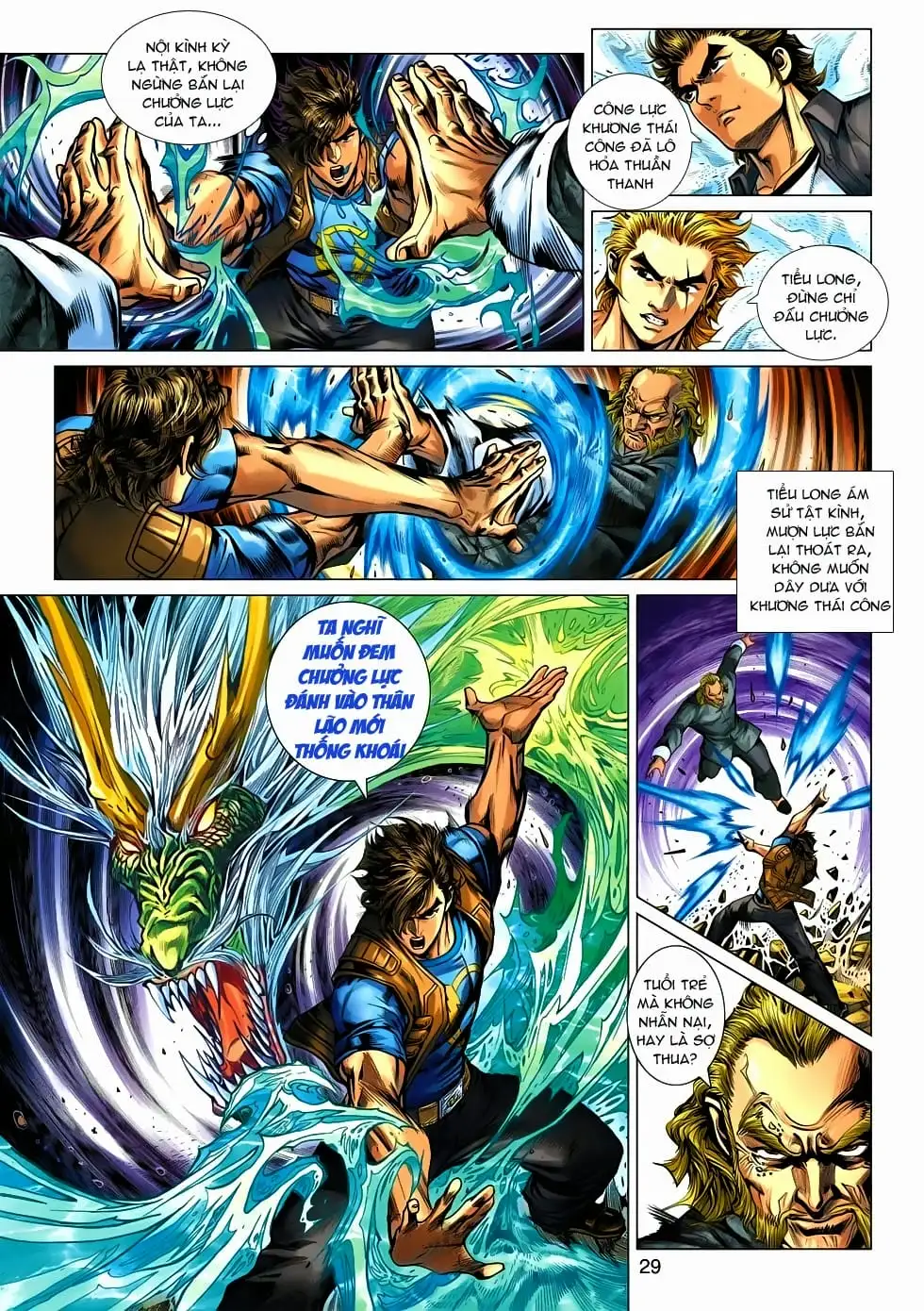 Truyện Tranh Tân Tác Long Hổ Môn trang 4