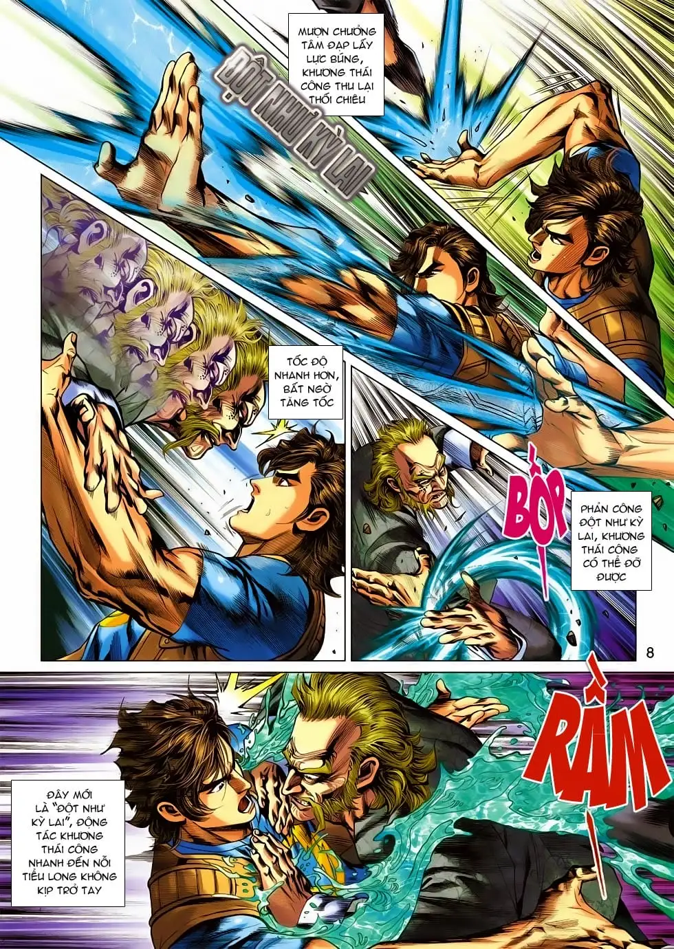 Truyện Tranh Tân Tác Long Hổ Môn trang 4