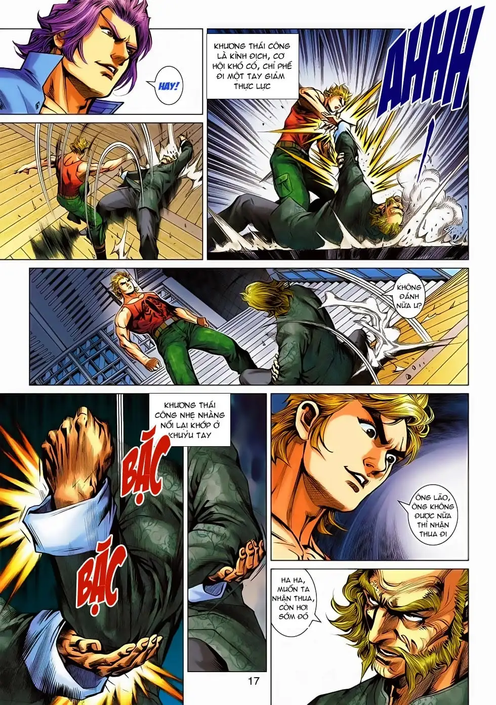 Truyện Tranh Tân Tác Long Hổ Môn trang 4