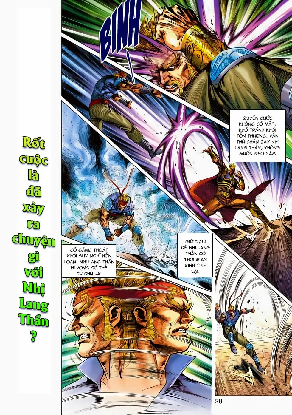 Truyện Tranh Tân Tác Long Hổ Môn trang 4