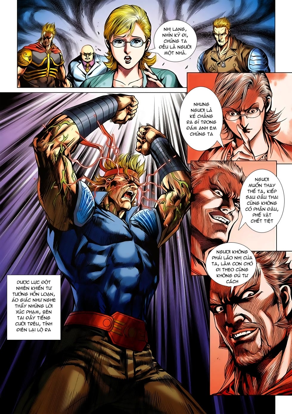 Truyện Tranh Tân Tác Long Hổ Môn trang 4