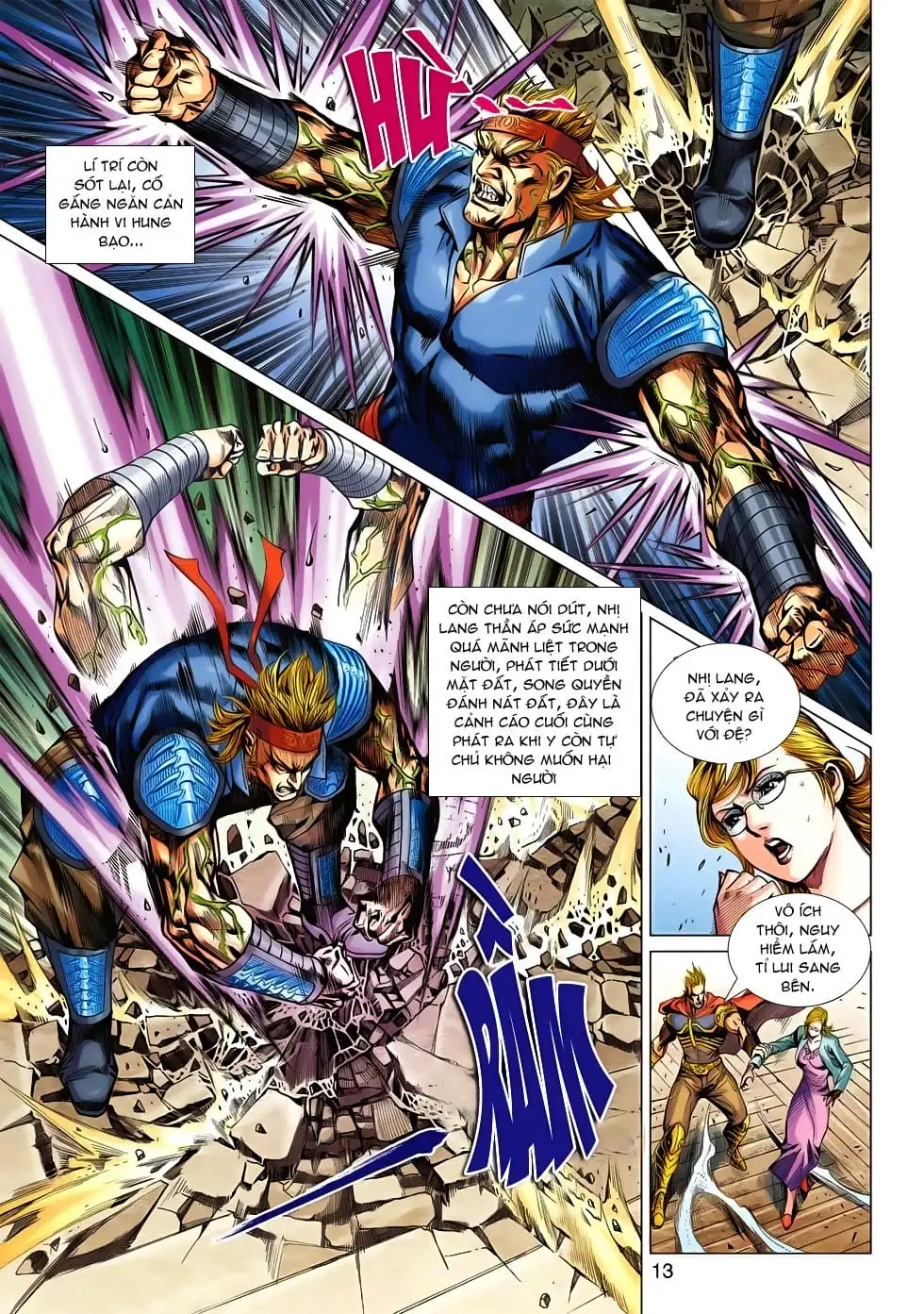 Truyện Tranh Tân Tác Long Hổ Môn trang 4