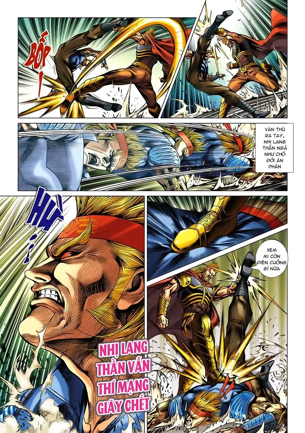 Truyện Tranh Tân Tác Long Hổ Môn trang 4