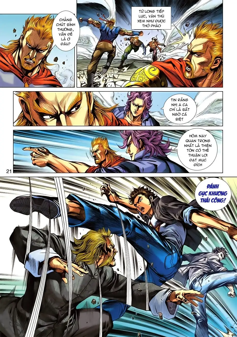 Truyện Tranh Tân Tác Long Hổ Môn trang 4