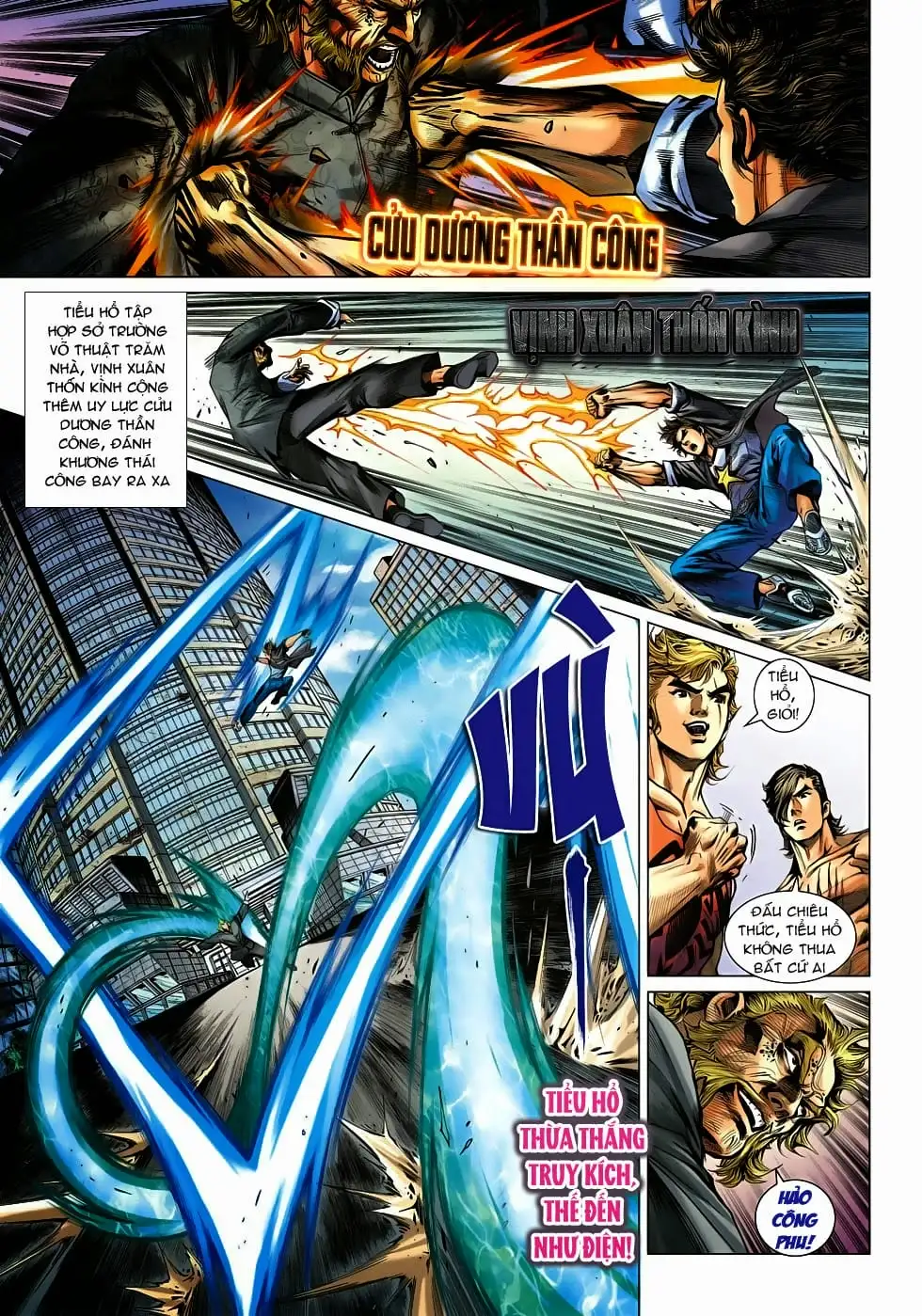 Truyện Tranh Tân Tác Long Hổ Môn trang 4