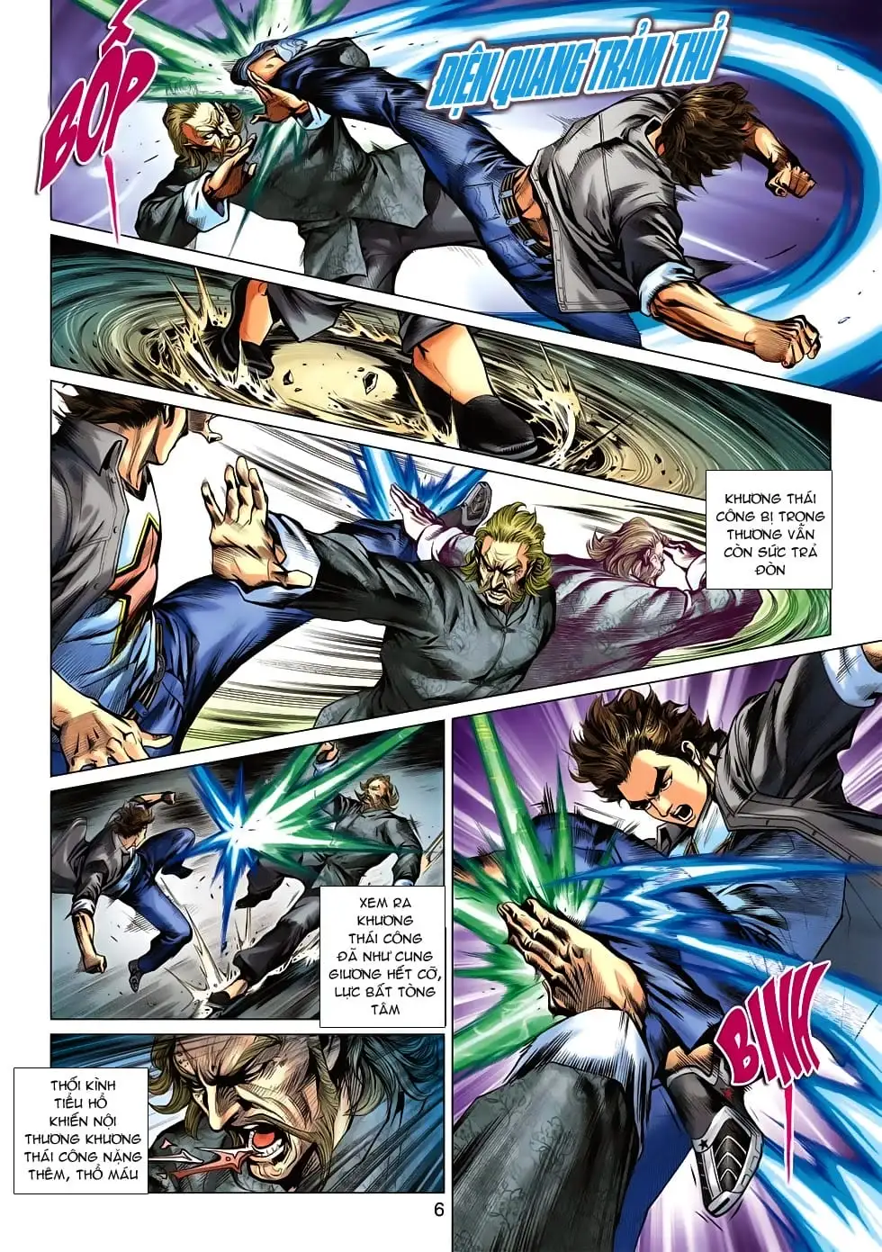 Truyện Tranh Tân Tác Long Hổ Môn trang 4