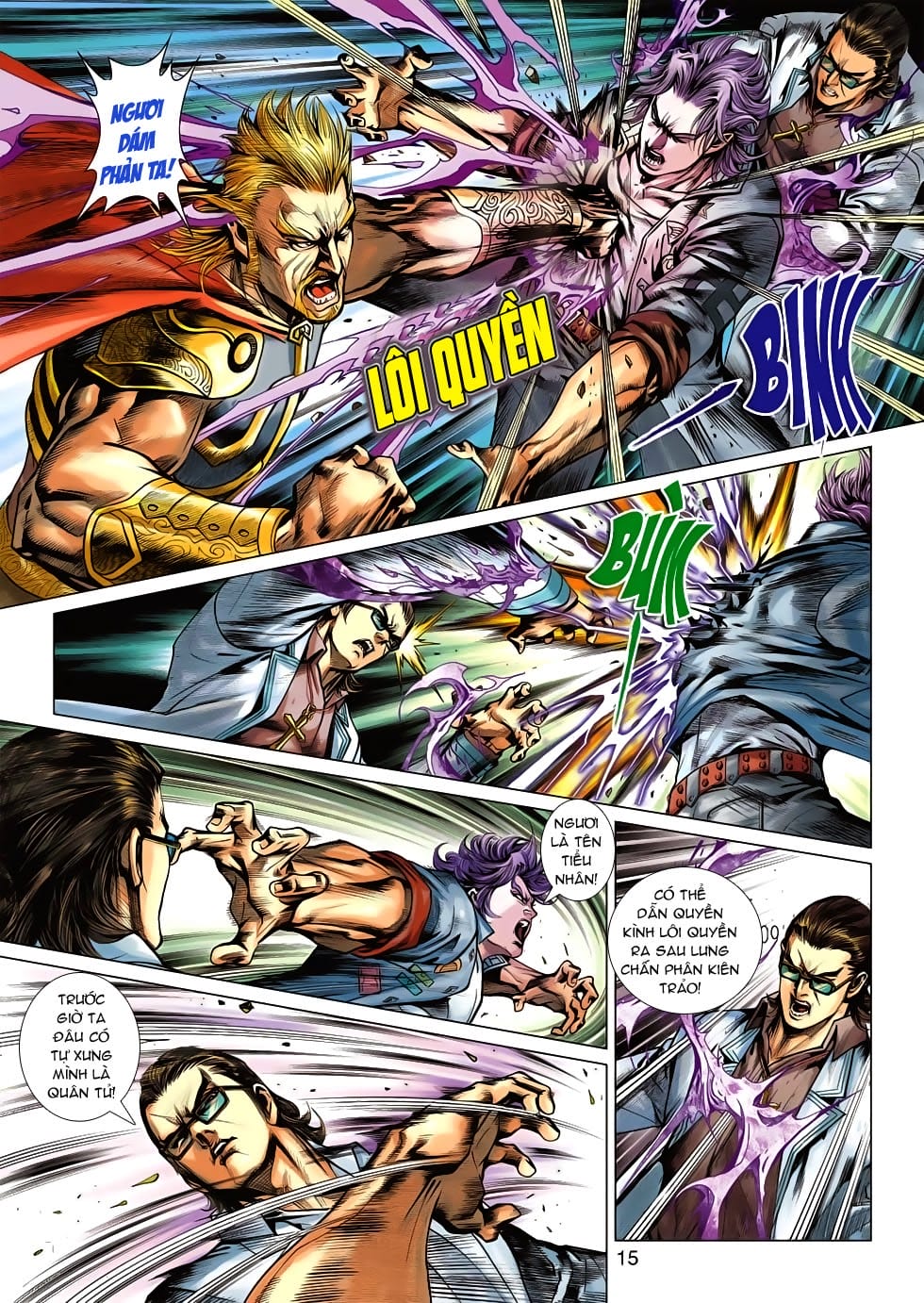 Truyện Tranh Tân Tác Long Hổ Môn trang 4