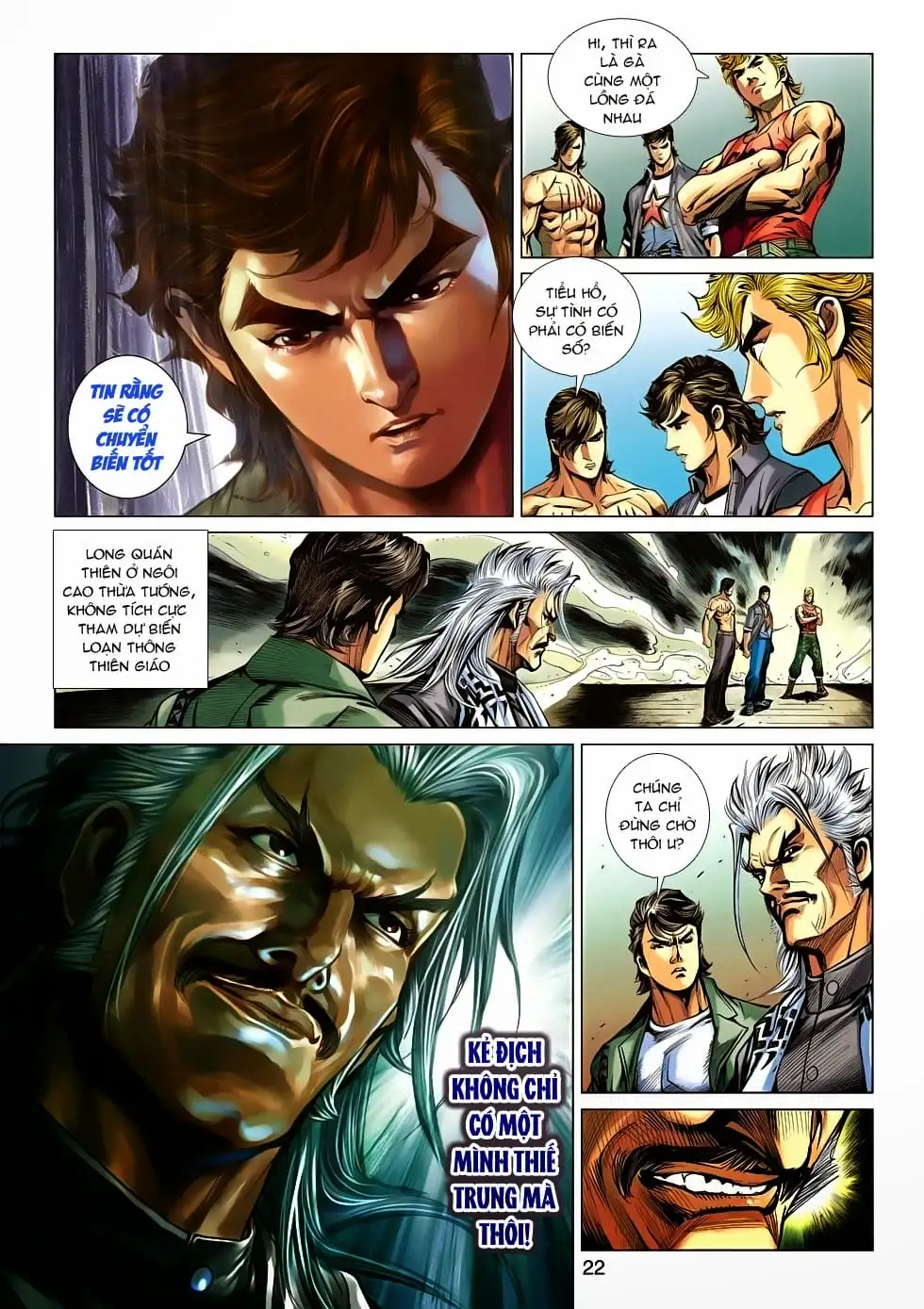 Truyện Tranh Tân Tác Long Hổ Môn trang 4