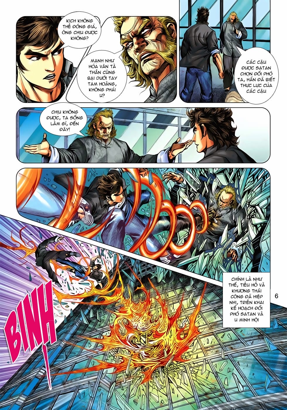 Truyện Tranh Tân Tác Long Hổ Môn trang 4