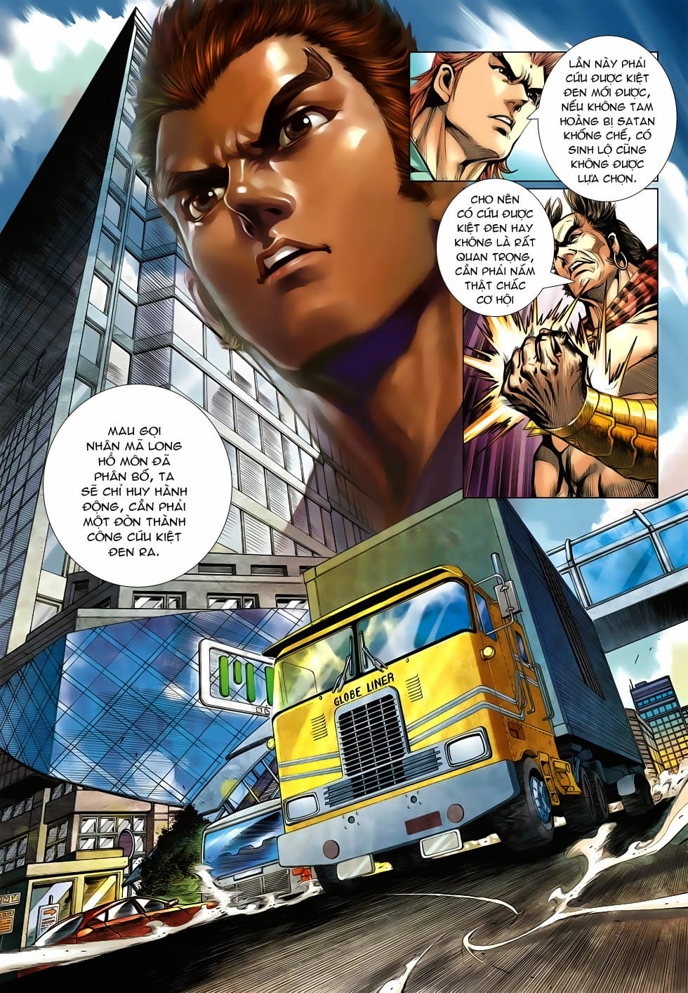 Truyện Tranh Tân Tác Long Hổ Môn trang 4