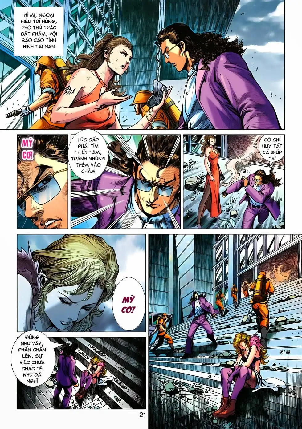 Truyện Tranh Tân Tác Long Hổ Môn trang 4