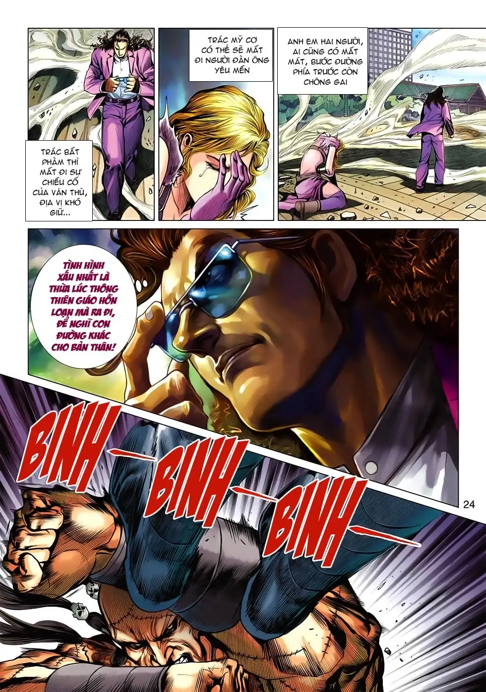 Truyện Tranh Tân Tác Long Hổ Môn trang 4