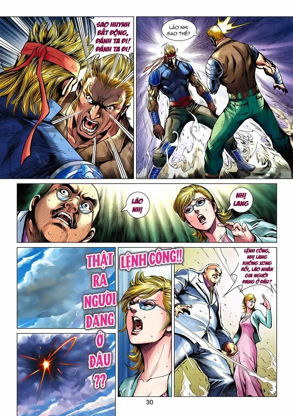 Truyện Tranh Tân Tác Long Hổ Môn trang 4