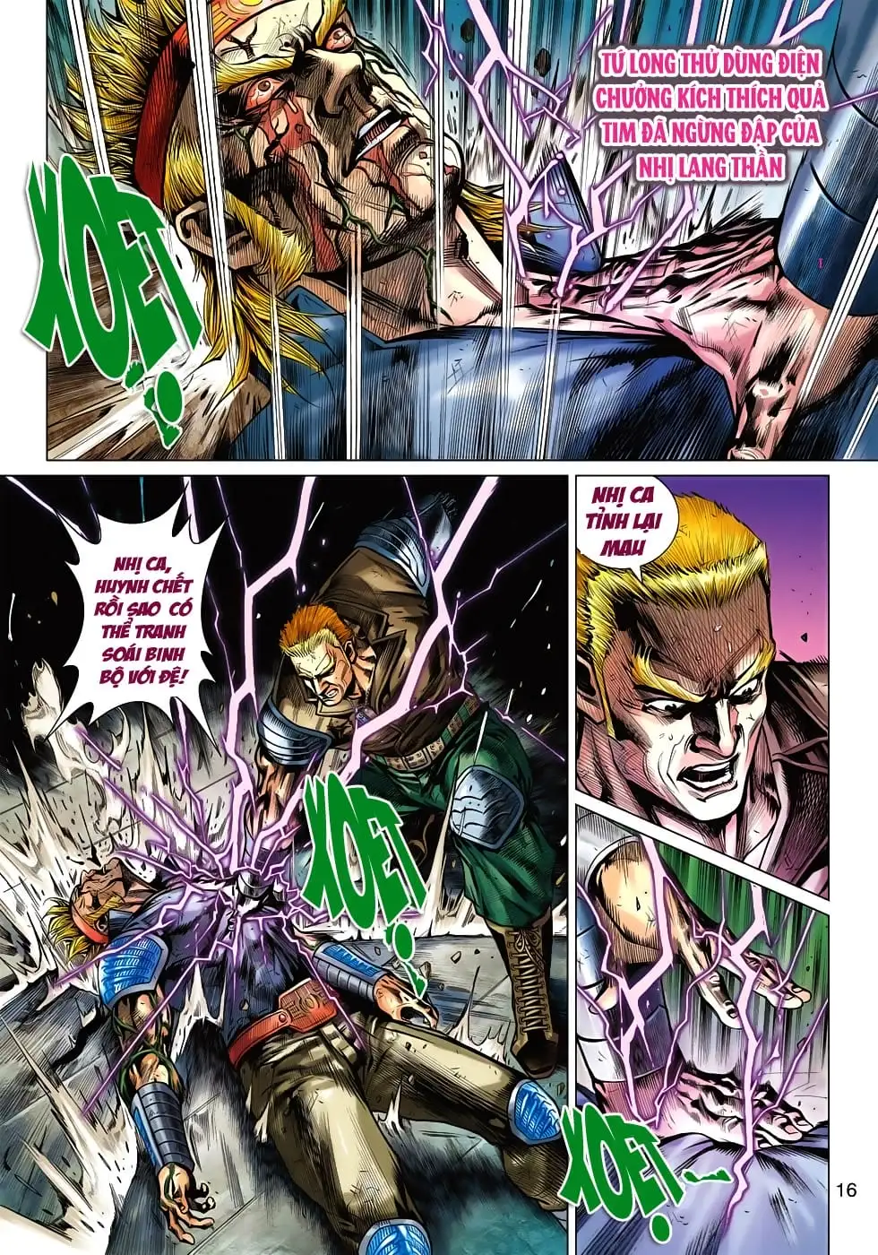 Truyện Tranh Tân Tác Long Hổ Môn trang 4