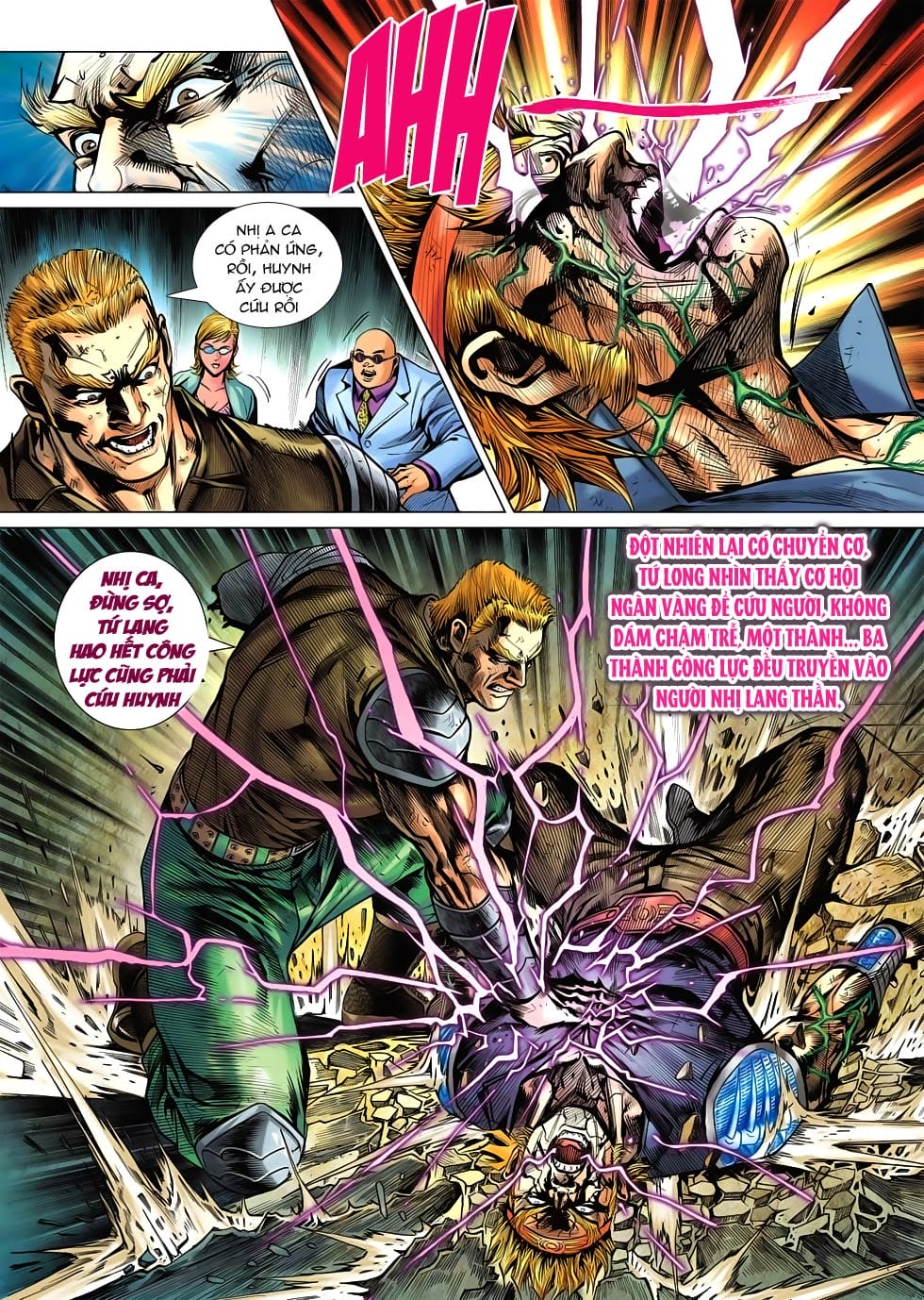 Truyện Tranh Tân Tác Long Hổ Môn trang 4