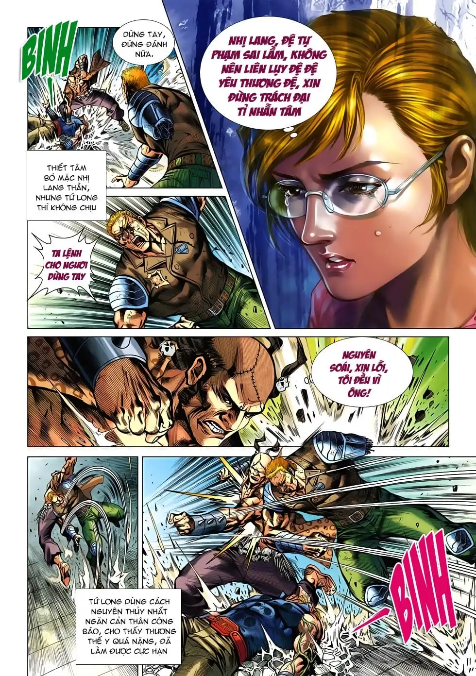 Truyện Tranh Tân Tác Long Hổ Môn trang 4