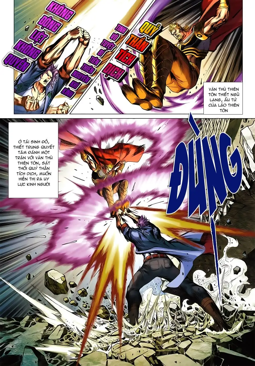 Truyện Tranh Tân Tác Long Hổ Môn trang 4