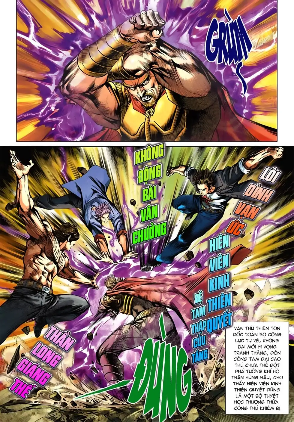 Truyện Tranh Tân Tác Long Hổ Môn trang 4