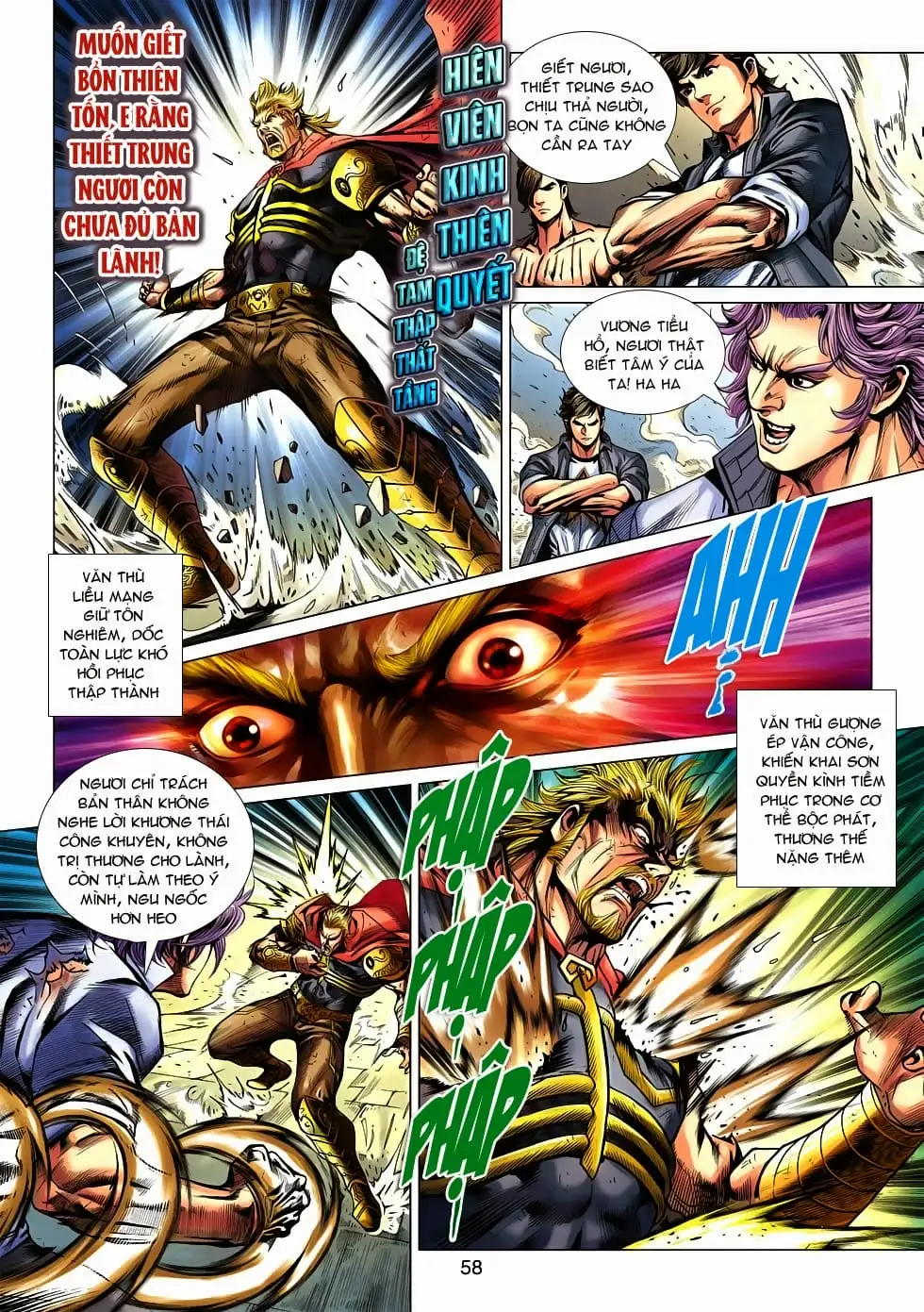 Truyện Tranh Tân Tác Long Hổ Môn trang 4