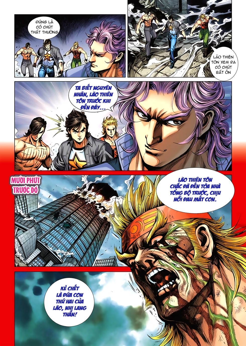 Truyện Tranh Tân Tác Long Hổ Môn trang 4