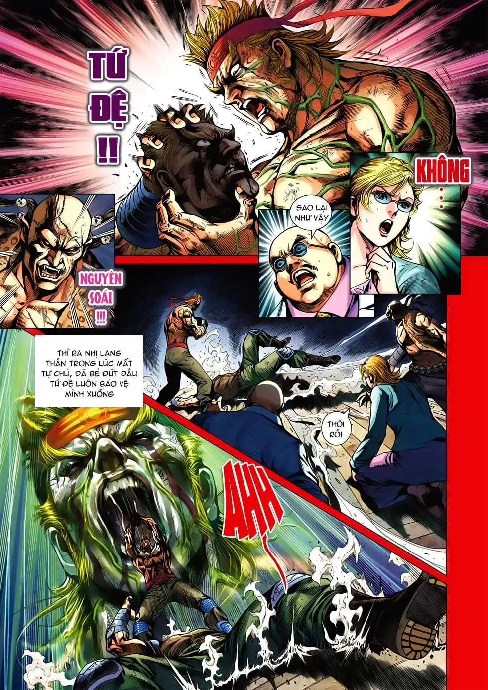 Truyện Tranh Tân Tác Long Hổ Môn trang 4