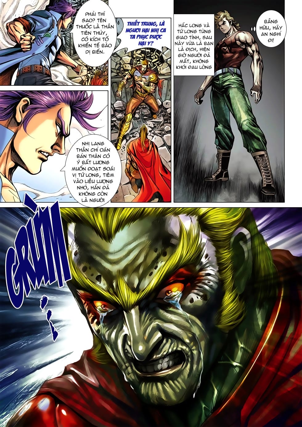 Truyện Tranh Tân Tác Long Hổ Môn trang 4