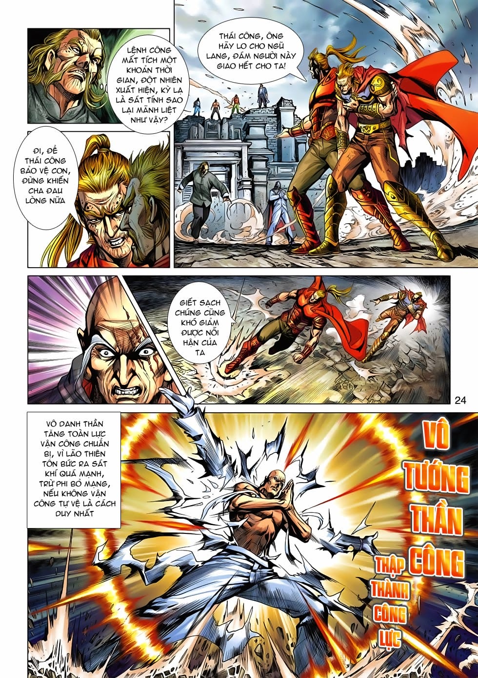 Truyện Tranh Tân Tác Long Hổ Môn trang 4