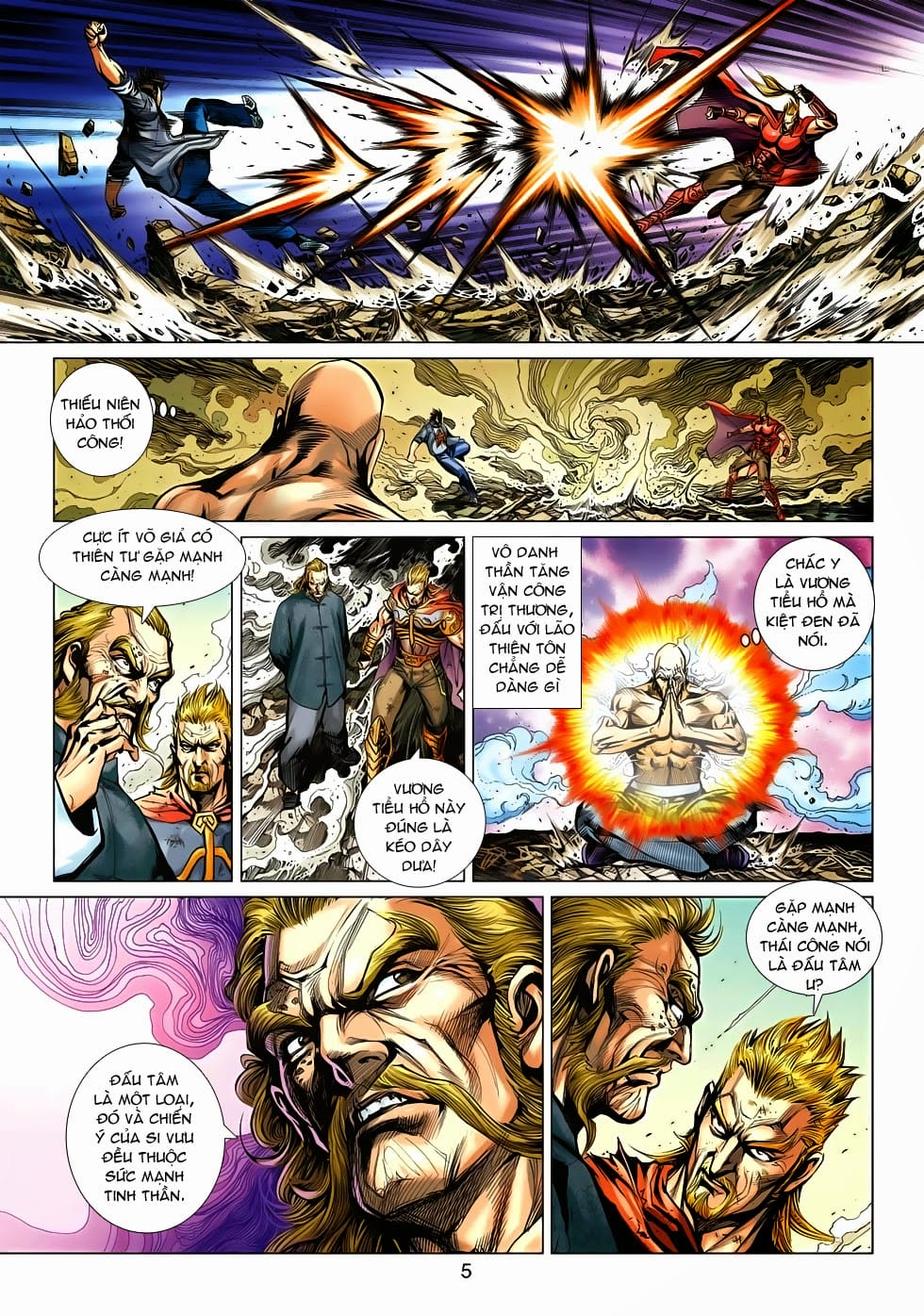 Truyện Tranh Tân Tác Long Hổ Môn trang 4