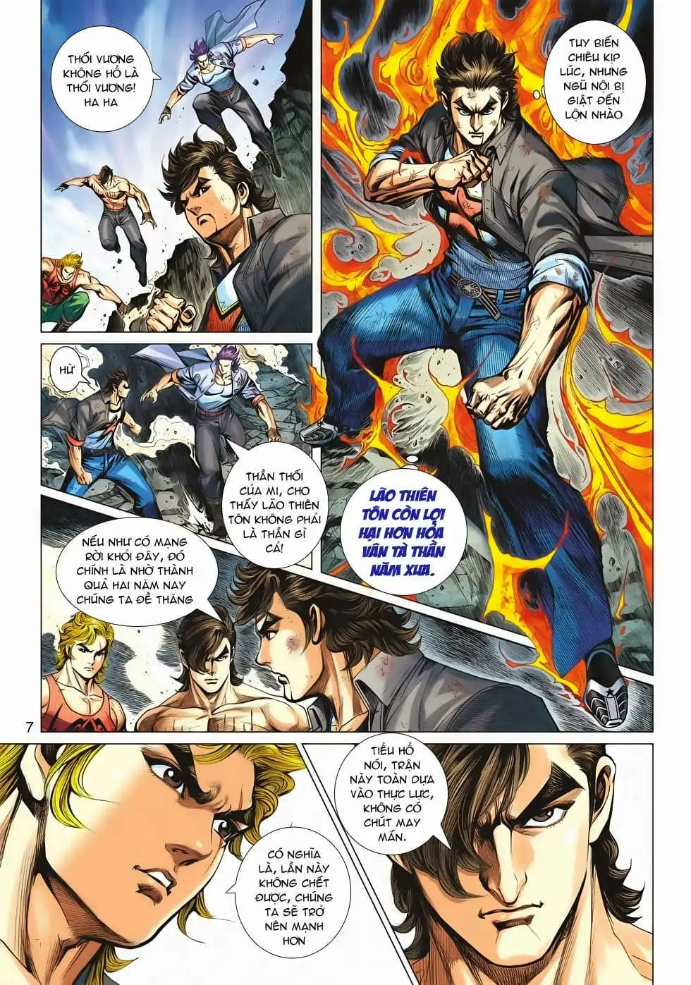 Truyện Tranh Tân Tác Long Hổ Môn trang 4