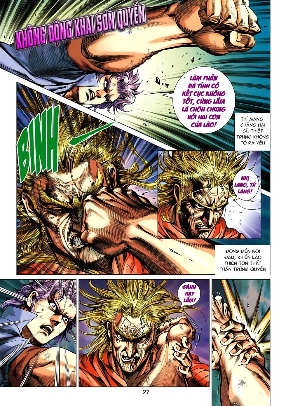 Truyện Tranh Tân Tác Long Hổ Môn trang 4