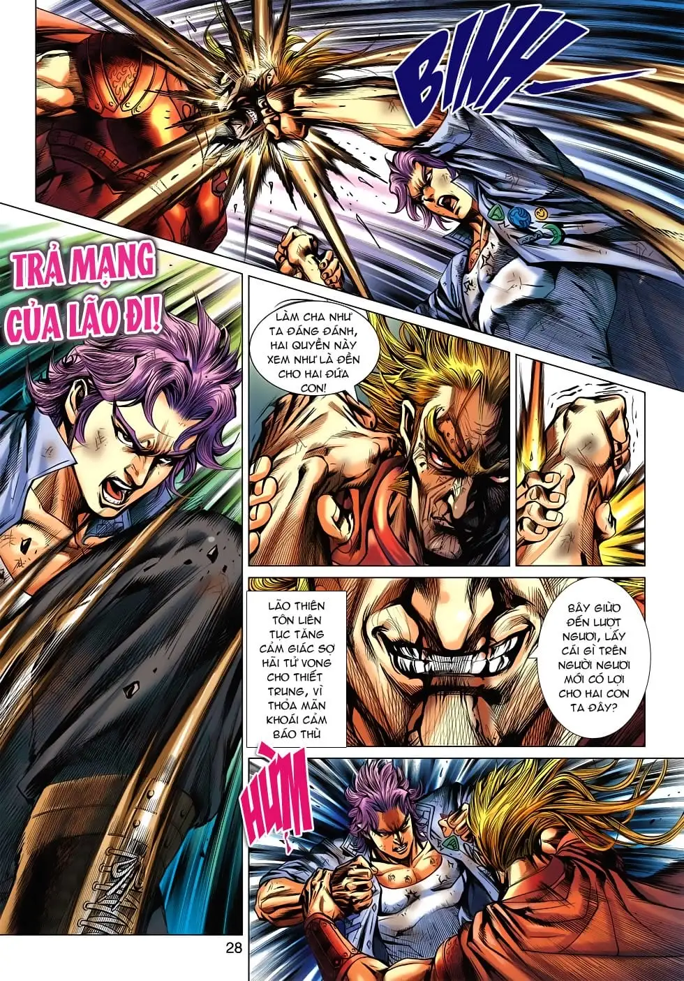 Truyện Tranh Tân Tác Long Hổ Môn trang 4