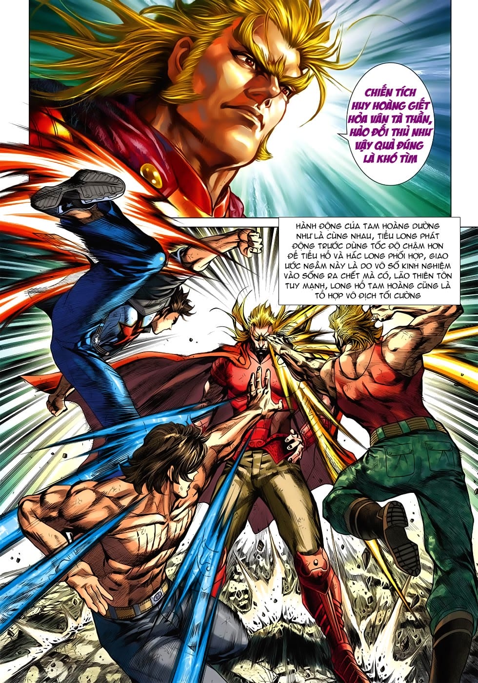 Truyện Tranh Tân Tác Long Hổ Môn trang 4