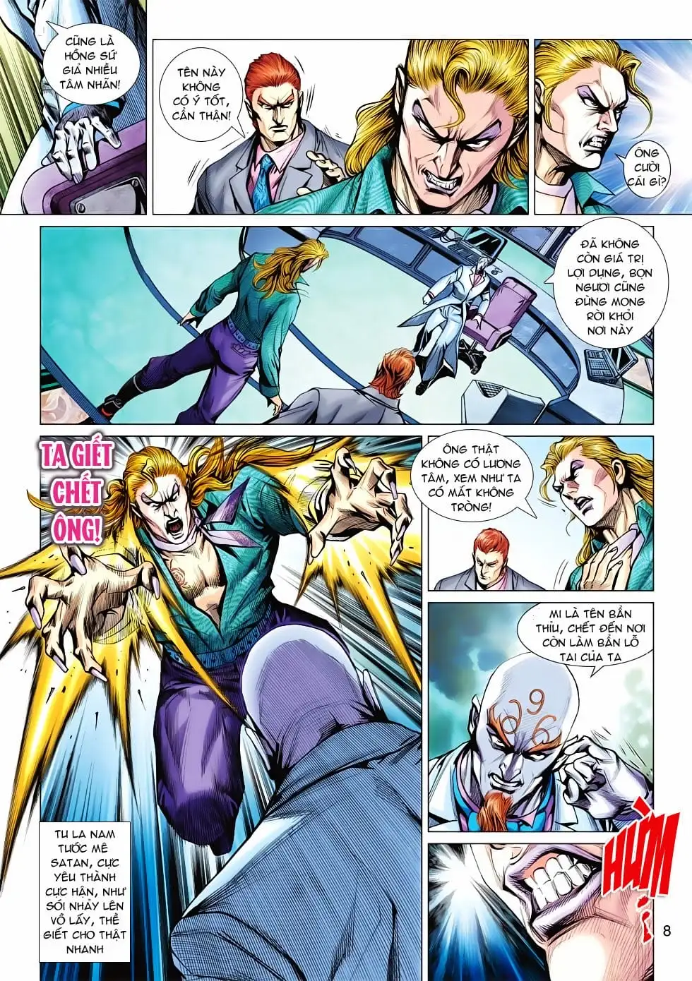 Truyện Tranh Tân Tác Long Hổ Môn trang 4