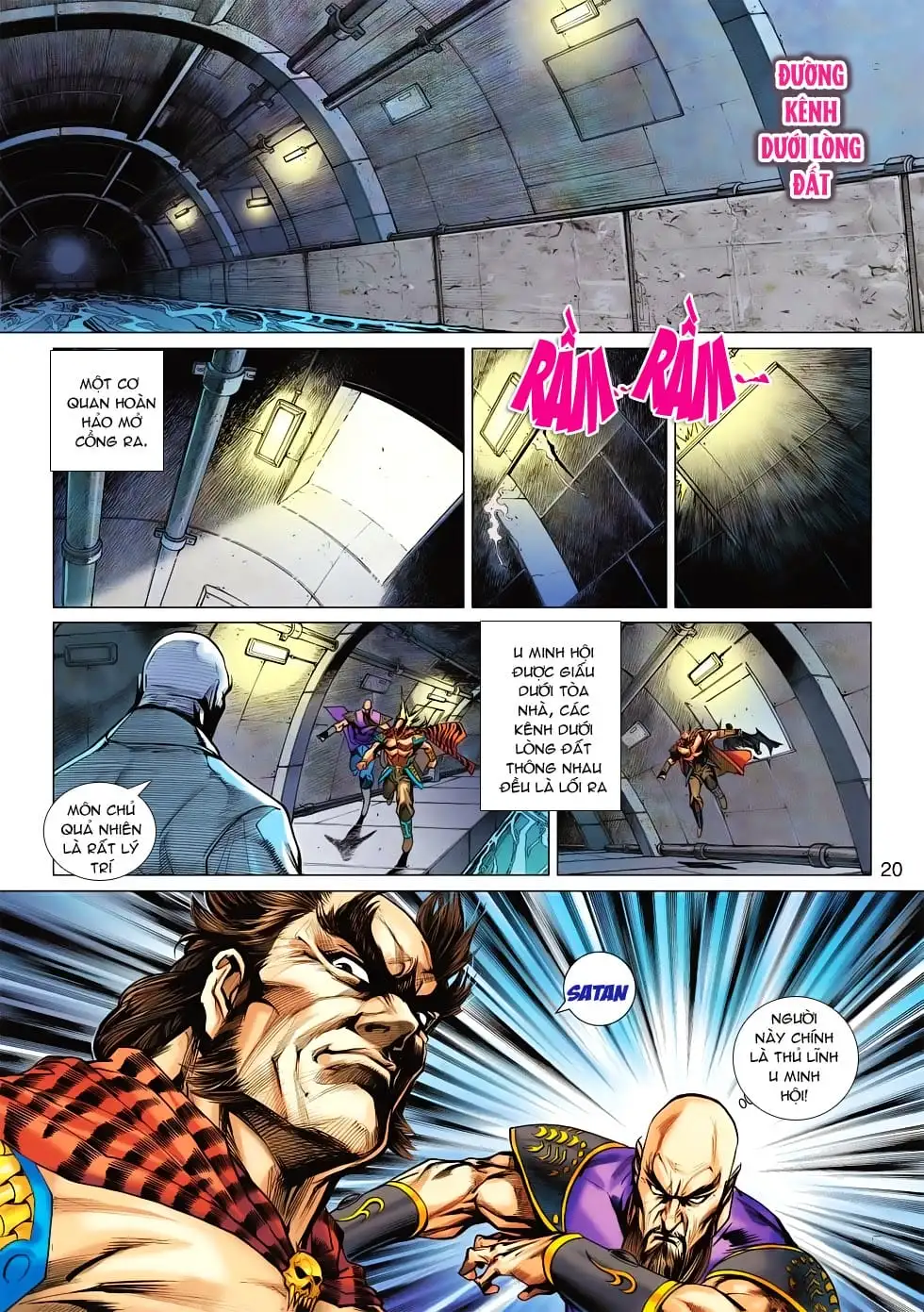 Truyện Tranh Tân Tác Long Hổ Môn trang 4