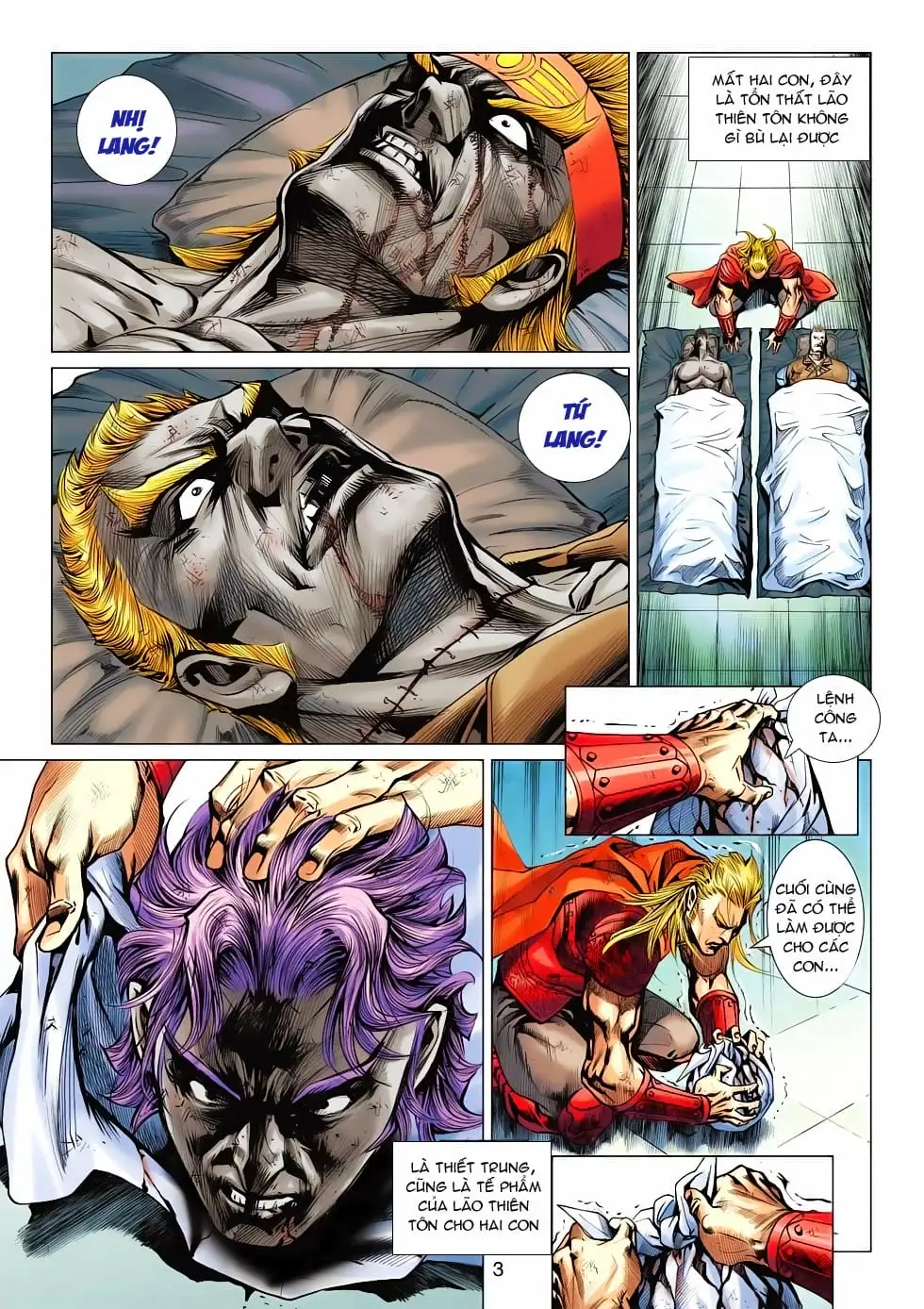 Truyện Tranh Tân Tác Long Hổ Môn trang 4