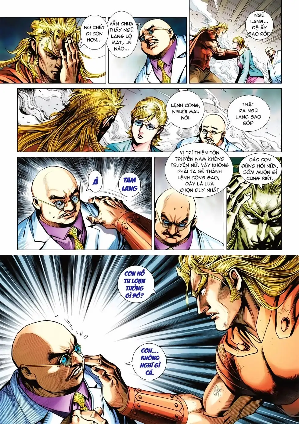 Truyện Tranh Tân Tác Long Hổ Môn trang 4