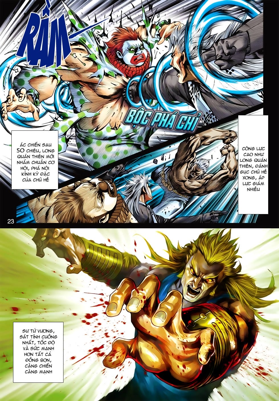 Truyện Tranh Tân Tác Long Hổ Môn trang 4