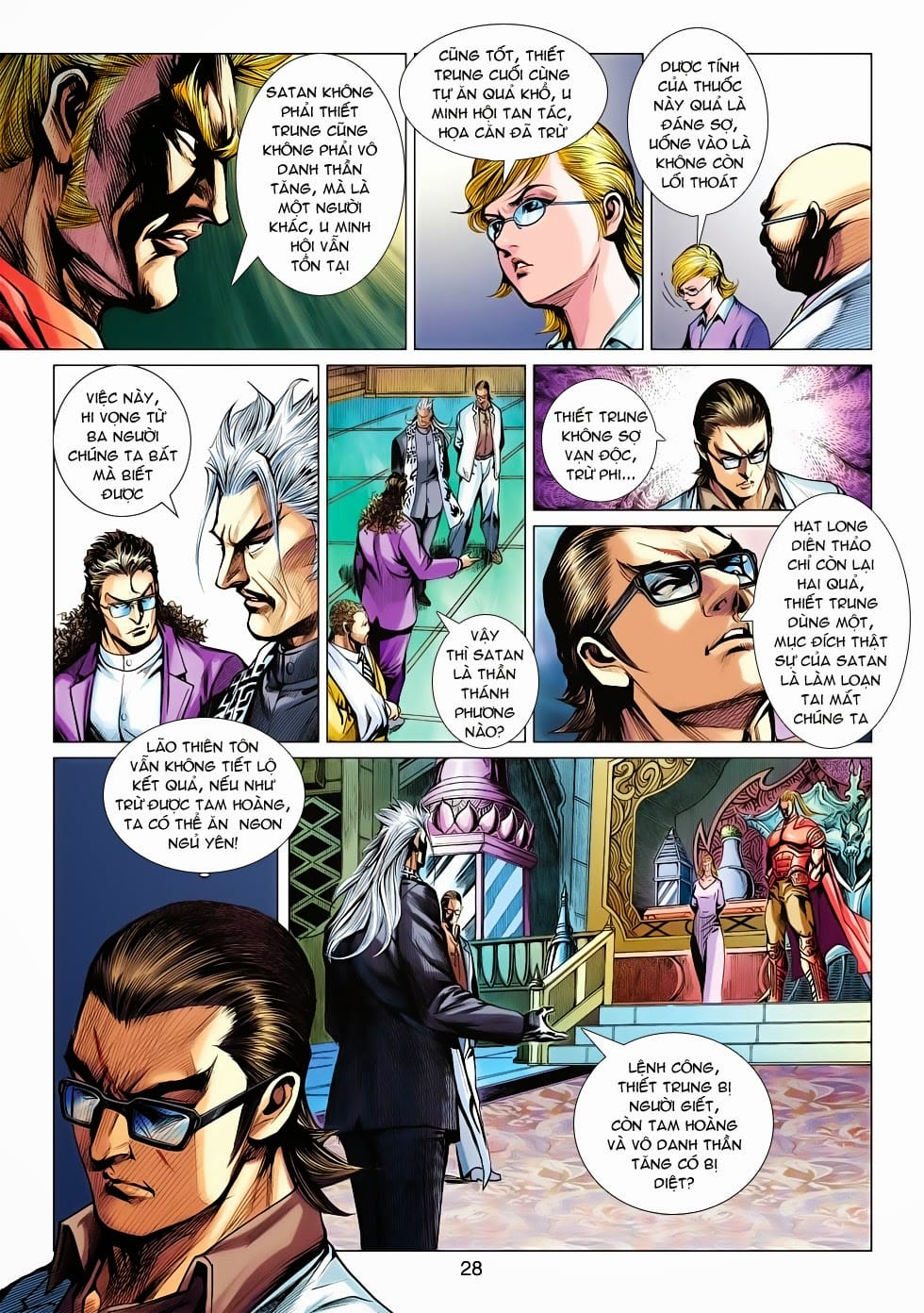 Truyện Tranh Tân Tác Long Hổ Môn trang 4