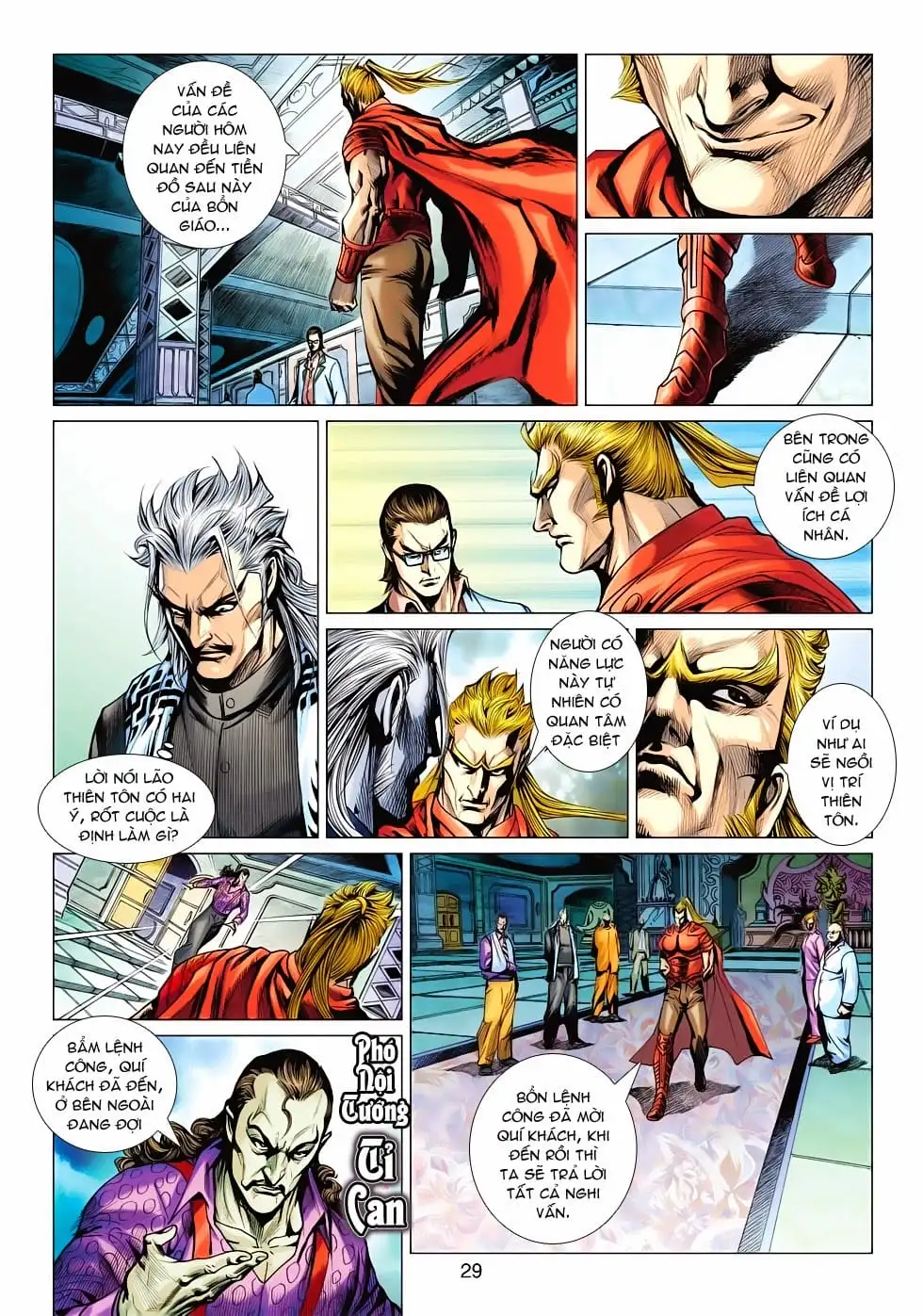 Truyện Tranh Tân Tác Long Hổ Môn trang 4