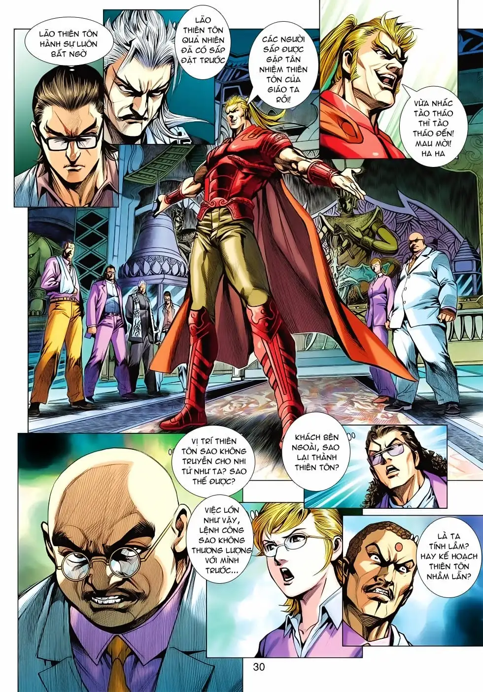 Truyện Tranh Tân Tác Long Hổ Môn trang 4