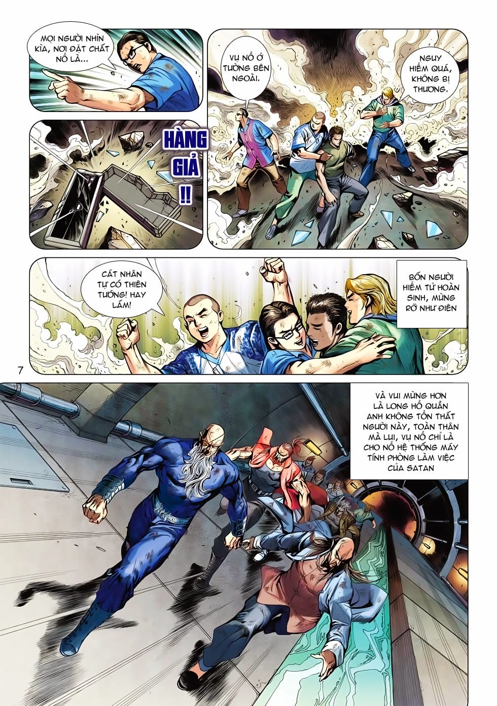 Truyện Tranh Tân Tác Long Hổ Môn trang 4