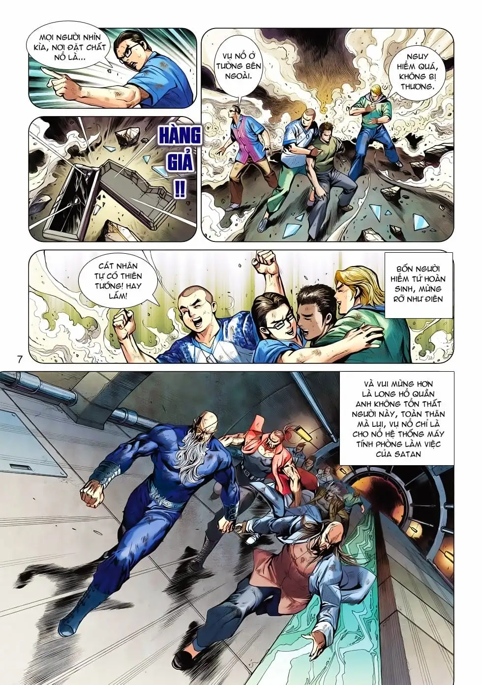 Truyện Tranh Tân Tác Long Hổ Môn trang 4