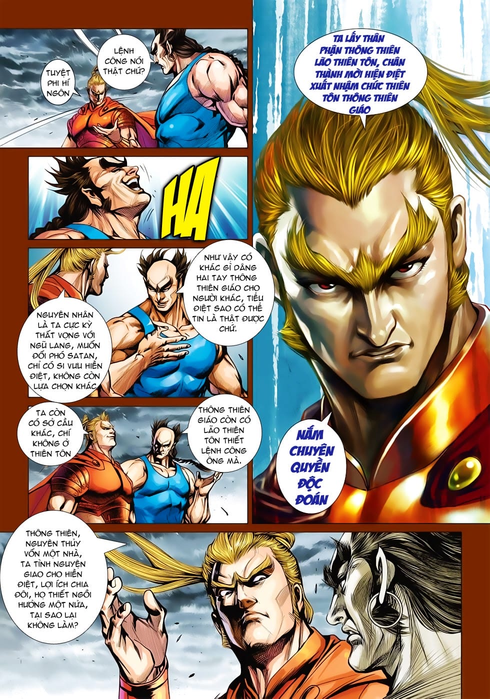 Truyện Tranh Tân Tác Long Hổ Môn trang 4