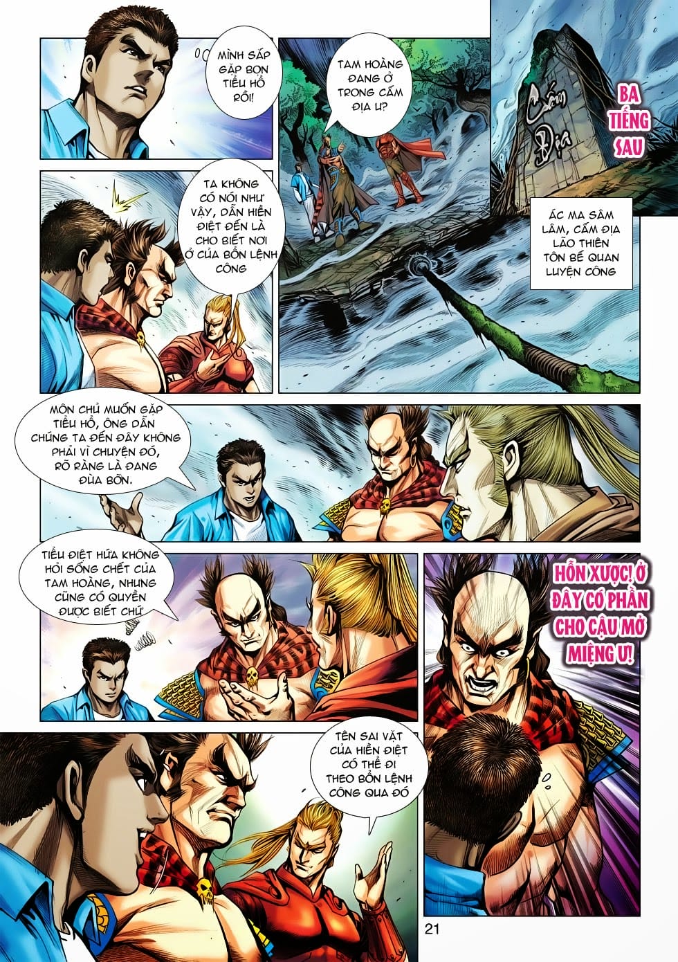 Truyện Tranh Tân Tác Long Hổ Môn trang 4