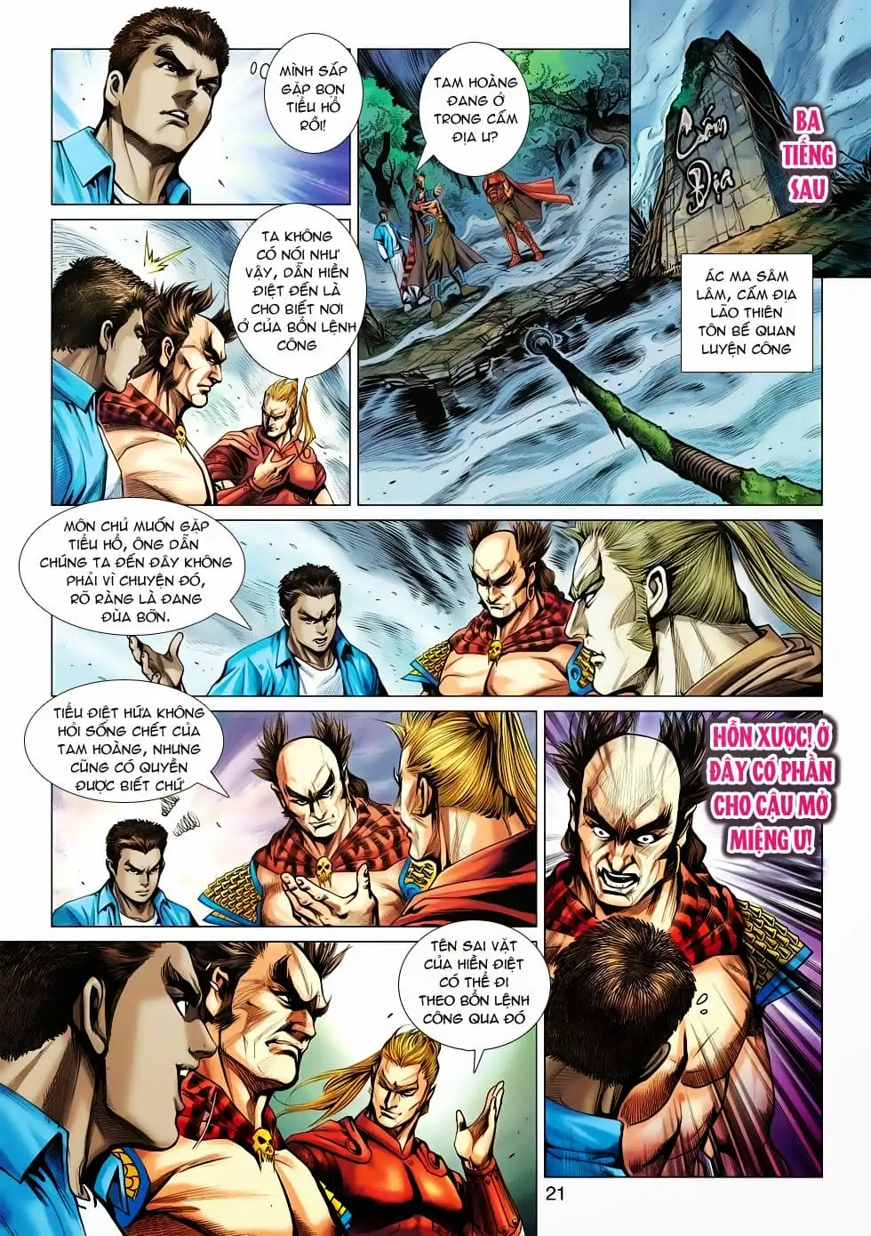 Truyện Tranh Tân Tác Long Hổ Môn trang 4