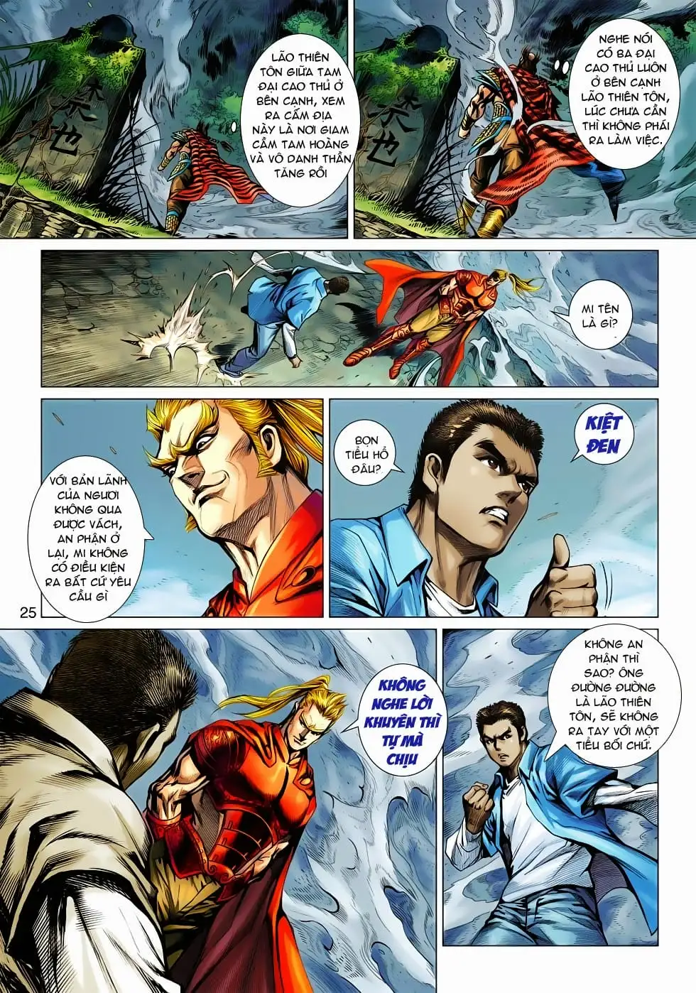 Truyện Tranh Tân Tác Long Hổ Môn trang 4