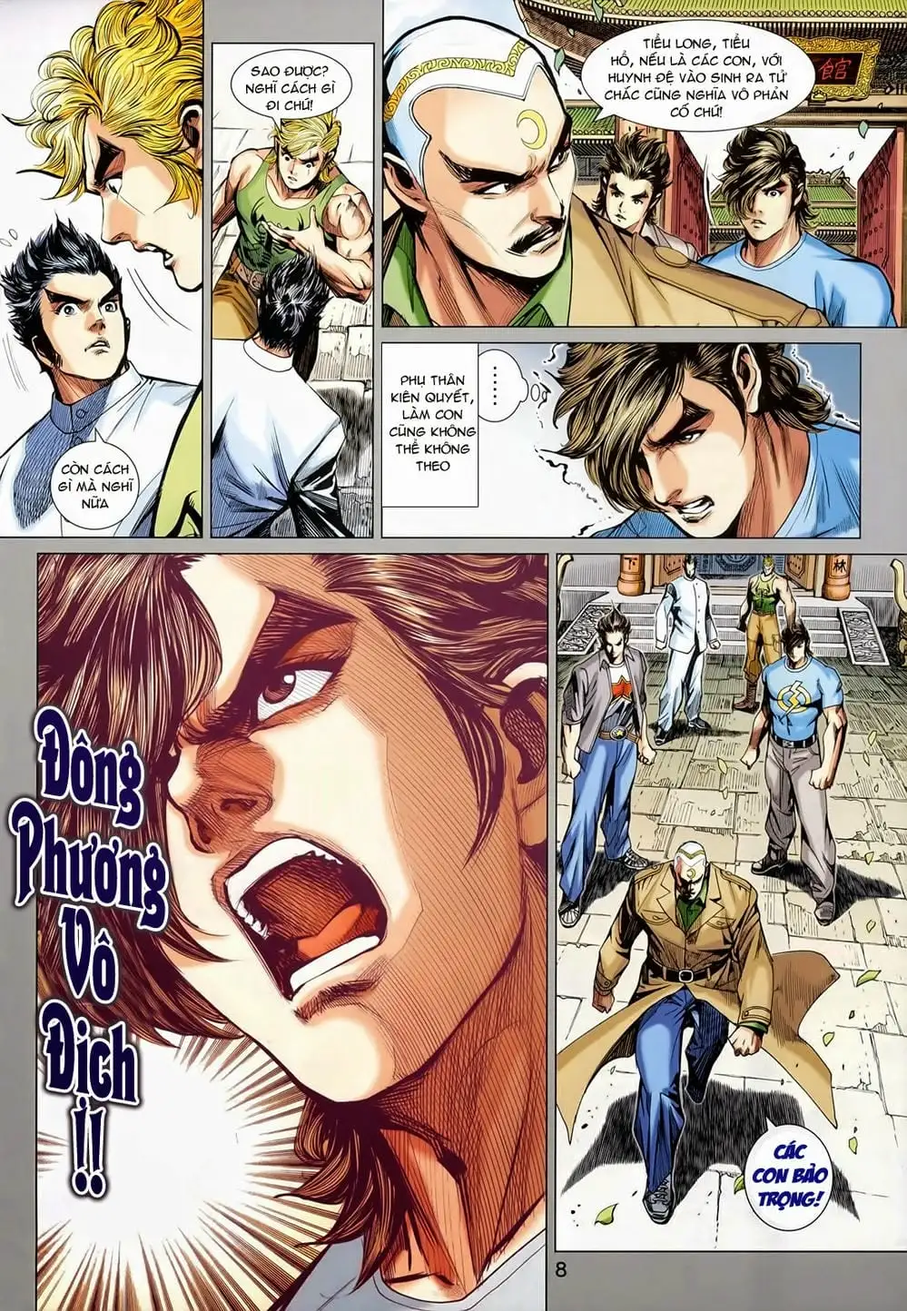 Truyện Tranh Tân Tác Long Hổ Môn trang 4