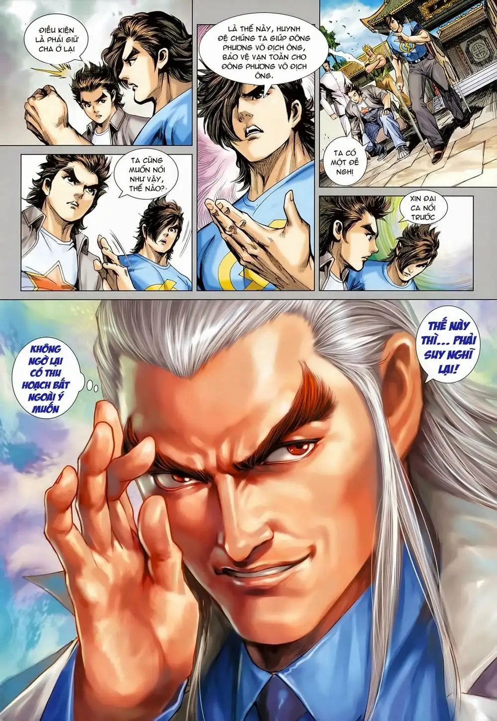 Truyện Tranh Tân Tác Long Hổ Môn trang 4