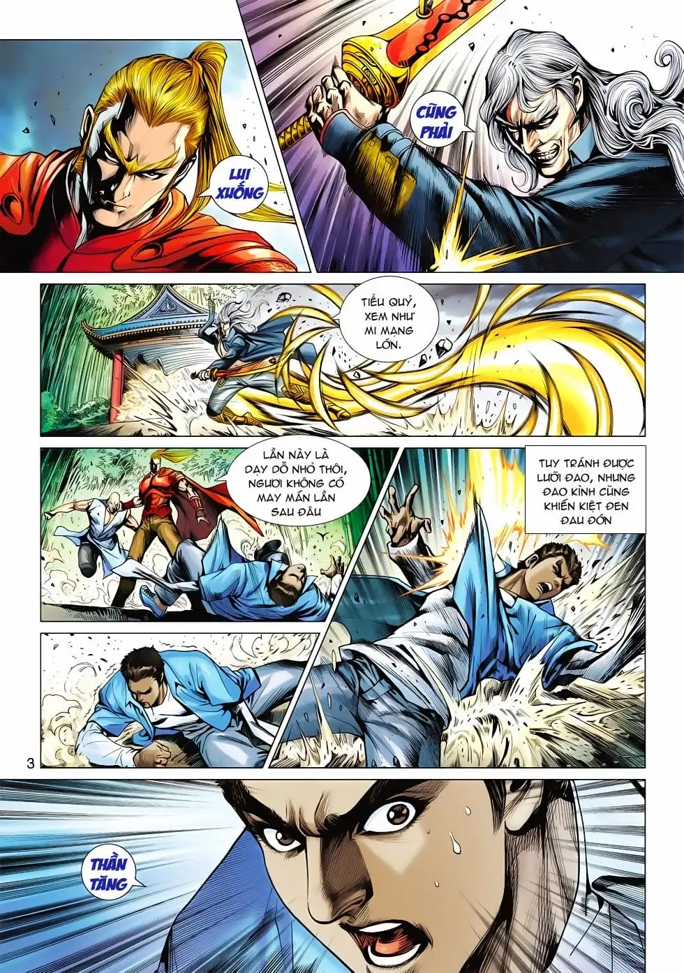 Truyện Tranh Tân Tác Long Hổ Môn trang 4